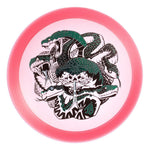 #28 Pink (Green Metallic/Black/Silver Tron) 173-174 Anthony Barela Tri Foil CryZtal Raptor