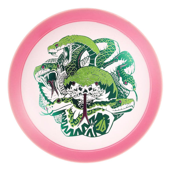 #29 Pink (Pickle Metallic/Green Metallic/Purple Holo) 173-174 Anthony Barela Tri Foil CryZtal Raptor