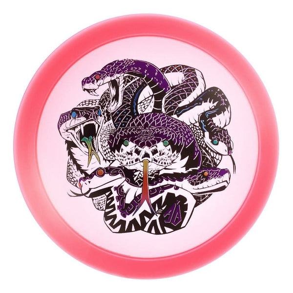 #30 Pink (Purple Metallic/Black/Rainbow) 173-174 Anthony Barela Tri Foil CryZtal Raptor