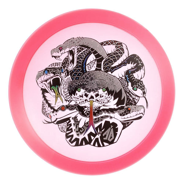 #31 Pink (Silver Metallic/Black/Rainbow) 173-174 Anthony Barela Tri Foil CryZtal Raptor
