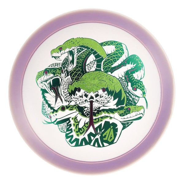 #33 Purple (Pickle Metallic/Green Metallic/Purple Holo) 173-174 Anthony Barela Tri Foil CryZtal Raptor