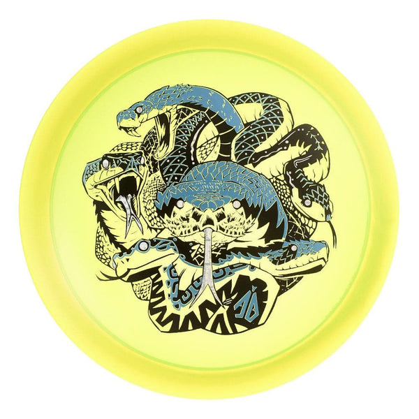 #34 Yellow (Blue Matte-allic/Black/Circuit Board) 173-174 Anthony Barela Tri Foil CryZtal Raptor