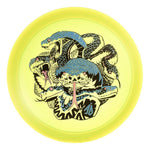 #35 Yellow (Blue Matte-allic/Black/Pink Holo) 173-174 Anthony Barela Tri Foil CryZtal Raptor