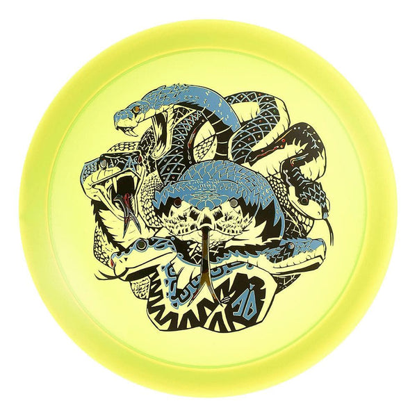 #36 Yellow (Blue Matte-allic/Black/Wonderbread) 173-174 Anthony Barela Tri Foil CryZtal Raptor