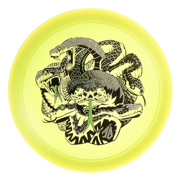 #44 Yellow (Silver Metallic/Black/Pickle Metallic) 173-174 Anthony Barela Tri Foil CryZtal Raptor