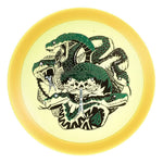 #48 Yellow-Orange (Green Metallic/Black/Silver Tron) 173-174 Anthony Barela Tri Foil CryZtal Raptor