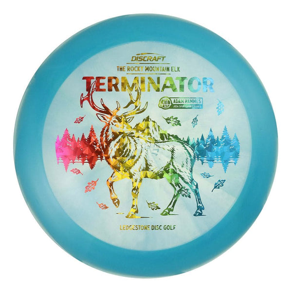 #105 EXACT DISC (Rainbow Shatter) 173-174 Adam Hammes Z Swirl Terminator