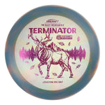 #156 EXACT DISC (Magenta Sparkle Stars) 175-176 Adam Hammes Z Swirl Terminator