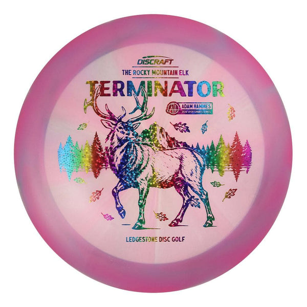 #184 EXACT DISC (Rainbow Sparkle Stars) 175-176 Adam Hammes Z Swirl Terminator