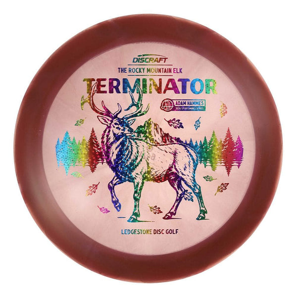 #186 EXACT DISC (Rainbow Sparkle Stars) 175-176 Adam Hammes Z Swirl Terminator