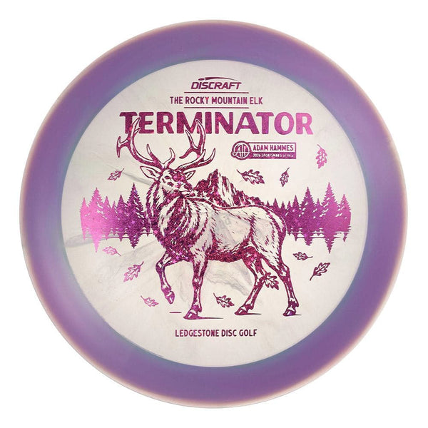 #236 EXACT DISC (Magenta Sparkle Stars) 177+ Adam Hammes Z Swirl Terminator