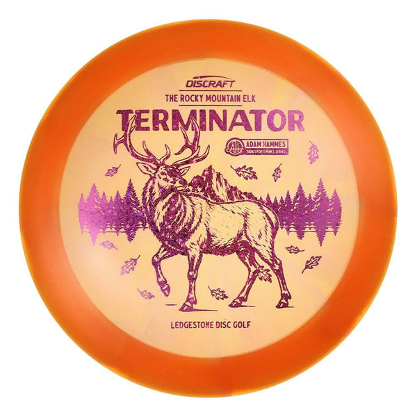 #237 EXACT DISC (Magenta Sparkle Stars) 177+ Adam Hammes Z Swirl Terminator