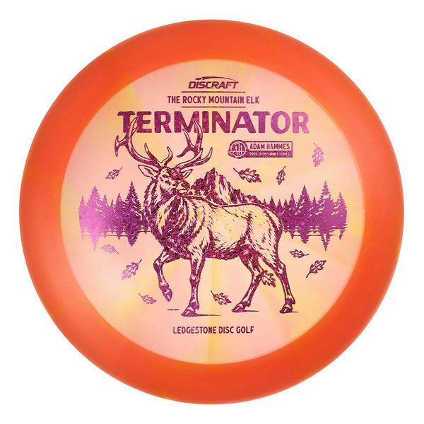 #239 EXACT DISC (Magenta Sparkle Stars) 177+ Adam Hammes Z Swirl Terminator