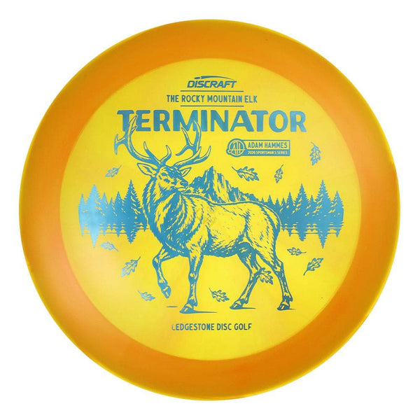 #61 EXACT DISC (Blue Light Holo) 173-174 Adam Hammes Z Swirl Terminator