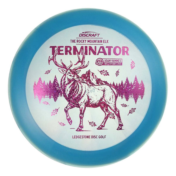 #69 EXACT DISC (Magenta Sparkle Stars) 173-174 Adam Hammes Z Swirl Terminator