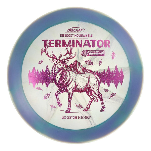 #71 EXACT DISC (Magenta Sparkle Stars) 173-174 Adam Hammes Z Swirl Terminator