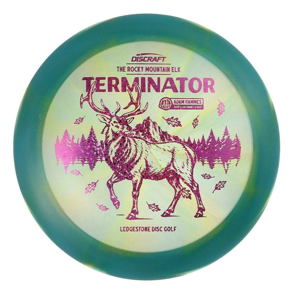 #72 EXACT DISC (Magenta Sparkle Stars) 173-174 Adam Hammes Z Swirl Terminator