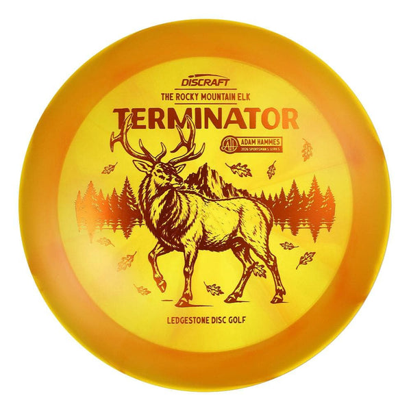 #83 EXACT DISC (Orange Metallic) 173-174 Adam Hammes Z Swirl Terminator