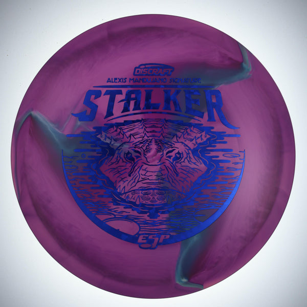 #42 Blue Dark Shatter 175-176 Alexis Mandujano ESP Swirl Stalker