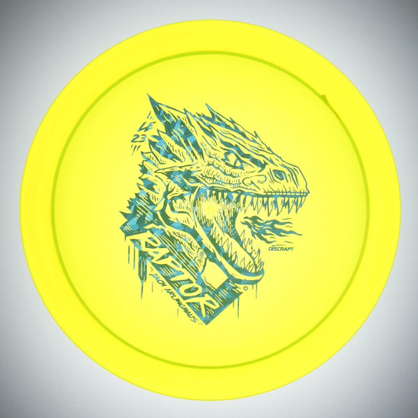 Yellow (Blue Light Shatter) 170-172 Zach Arlinghaus CryZtal Raptor