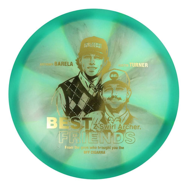 #107 EXACT DISC (Gold Metallic) 175-176 BFF Z Swirl Archer (Anthony Barela & Austin Turner)