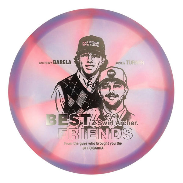 #111 EXACT DISC (Gunmetal) 175-176 BFF Z Swirl Archer (Anthony Barela & Austin Turner)