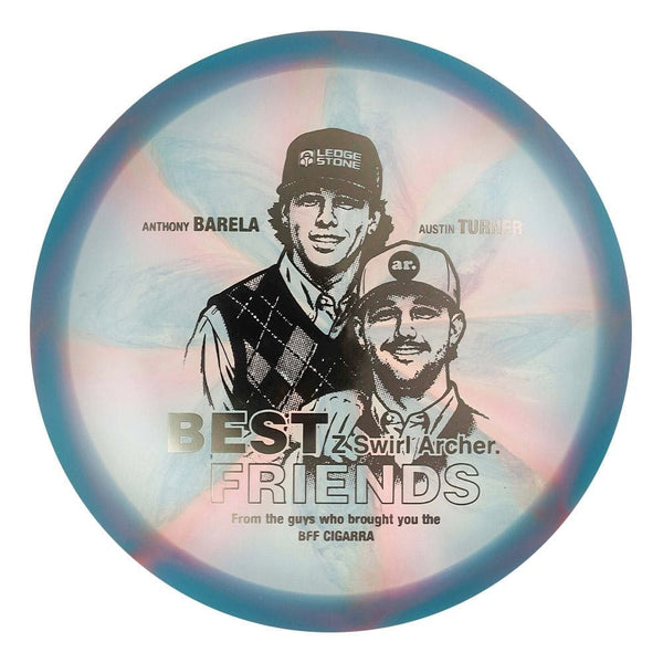 #114 EXACT DISC (Gunmetal) 175-176 BFF Z Swirl Archer (Anthony Barela & Austin Turner)