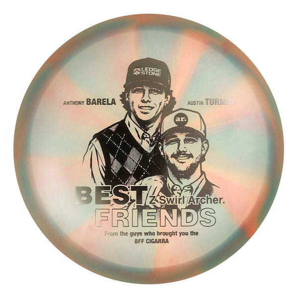 #115 EXACT DISC (Gunmetal) 175-176 BFF Z Swirl Archer (Anthony Barela & Austin Turner)