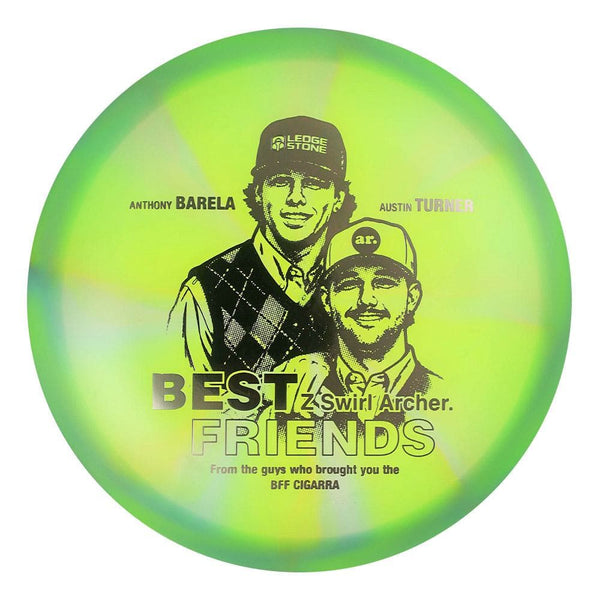 #117 EXACT DISC (Gunmetal) 175-176 BFF Z Swirl Archer (Anthony Barela & Austin Turner)