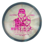 #119 EXACT DISC (Magenta Shatter) 175-176 BFF Z Swirl Archer (Anthony Barela & Austin Turner)
