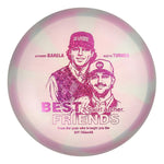 #122 EXACT DISC (Magenta Sparkle Stars) 175-176 BFF Z Swirl Archer (Anthony Barela & Austin Turner)