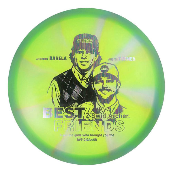 #135 EXACT DISC (Oil Slick) 175-176 BFF Z Swirl Archer (Anthony Barela & Austin Turner)
