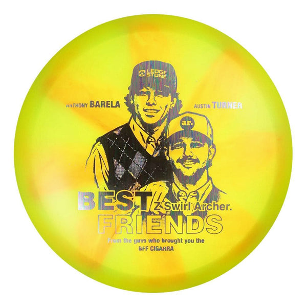 #136 EXACT DISC (Oil Slick) 175-176 BFF Z Swirl Archer (Anthony Barela & Austin Turner)