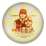 #139 EXACT DISC (Orange Metallic) 175-176 BFF Z Swirl Archer (Anthony Barela & Austin Turner)