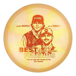 #142 EXACT DISC (Orange Sparkle Stars) 175-176 BFF Z Swirl Archer (Anthony Barela & Austin Turner)