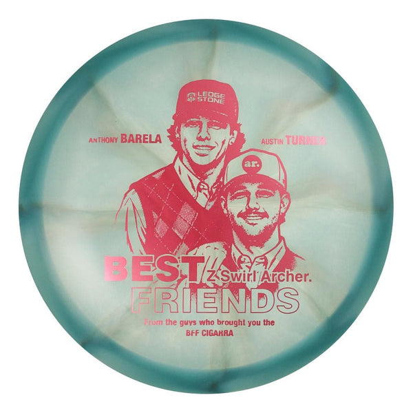 #145 EXACT DISC (Pink Matte-alic) 175-176 BFF Z Swirl Archer (Anthony Barela & Austin Turner)