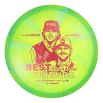 #146 EXACT DISC (Pink Matte-alic) 175-176 BFF Z Swirl Archer (Anthony Barela & Austin Turner)
