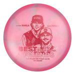 #147 EXACT DISC (Pink Matte-alic) 175-176 BFF Z Swirl Archer (Anthony Barela & Austin Turner)