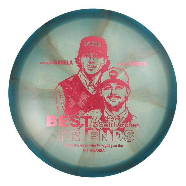 #149 EXACT DISC (Pink Matte-alic) 175-176 BFF Z Swirl Archer (Anthony Barela & Austin Turner)