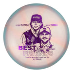 #151 EXACT DISC (Purple Metallic) 175-176 BFF Z Swirl Archer (Anthony Barela & Austin Turner)