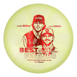 #158 EXACT DISC (Red Linear Holo) 175-176 BFF Z Swirl Archer (Anthony Barela & Austin Turner)