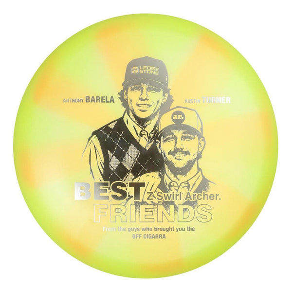 #172 EXACT DISC (Silver Metallic) 175-176 BFF Z Swirl Archer (Anthony Barela & Austin Turner)