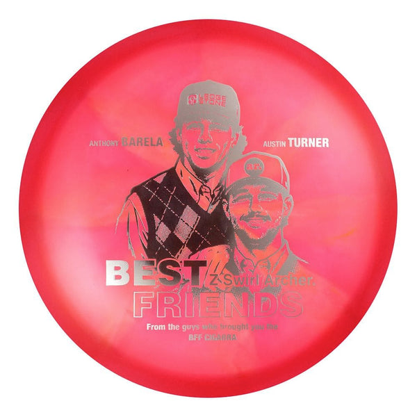#173 EXACT DISC (Silver Metallic) 175-176 BFF Z Swirl Archer (Anthony Barela & Austin Turner)