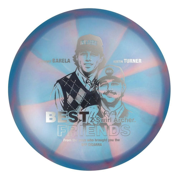 #175 EXACT DISC (Silver Metallic) 175-176 BFF Z Swirl Archer (Anthony Barela & Austin Turner)