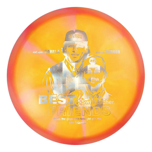 #177 EXACT DISC (Silver Spiral) 175-176 BFF Z Swirl Archer (Anthony Barela & Austin Turner)