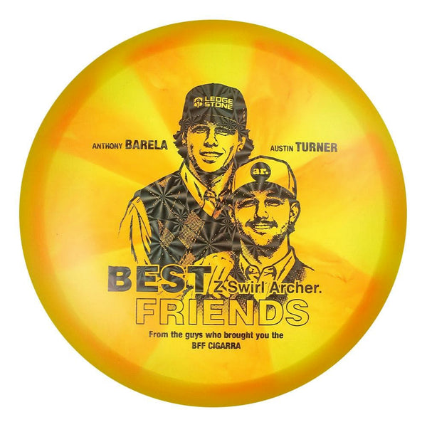 #38 EXACT DISC (Black Kaleidoscope) 175-176 BFF Z Swirl Archer (Anthony Barela & Austin Turner)