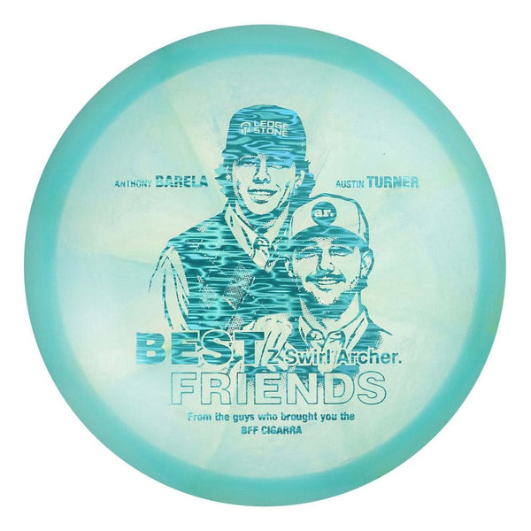 #3 EXACT DISC (Blue Waterfall) 173-174 BFF Z Swirl Archer (Anthony Barela & Austin Turner)