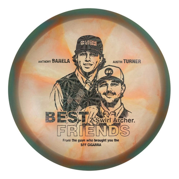 #40 EXACT DISC (Black Kaleidoscope) 175-176 BFF Z Swirl Archer (Anthony Barela & Austin Turner)