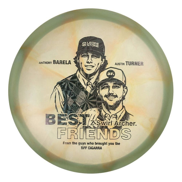 #42 EXACT DISC (Black Kaleidoscope) 175-176 BFF Z Swirl Archer (Anthony Barela & Austin Turner)