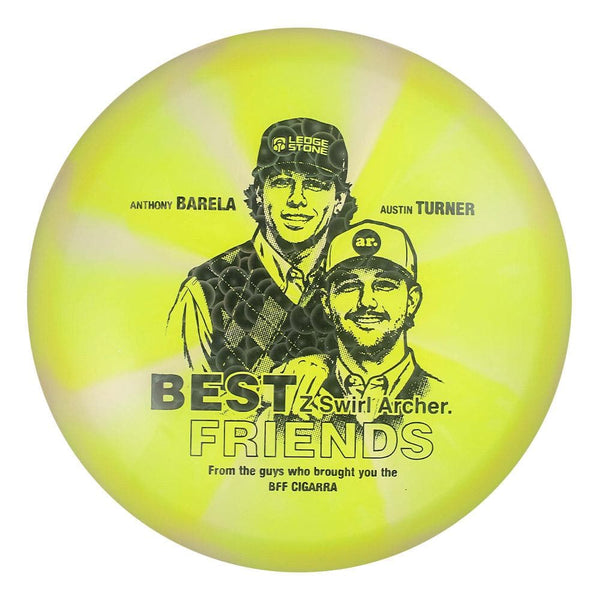 #43 EXACT DISC (Black Orbs) 175-176 BFF Z Swirl Archer (Anthony Barela & Austin Turner)
